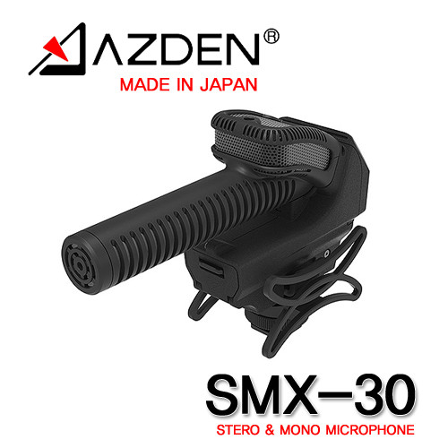 아즈덴 SMX-30 스테레오&amp;모노 비디오 마이크