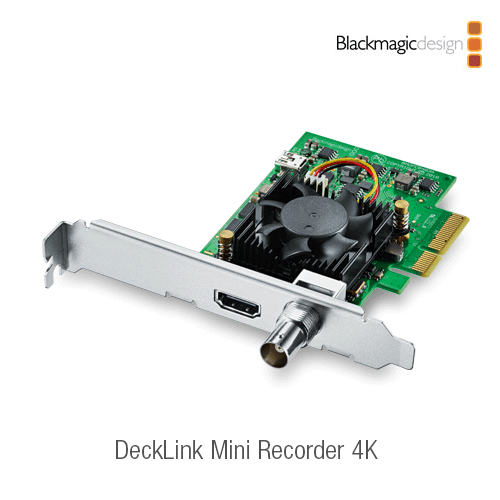 [블랙매직 디자인] Blackmagic DeckLink Mini Recorder 4K