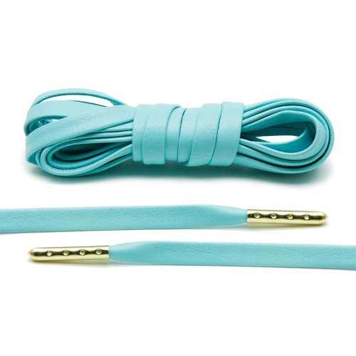Mint Luxury Leather Laces - Gold Plated [L16]