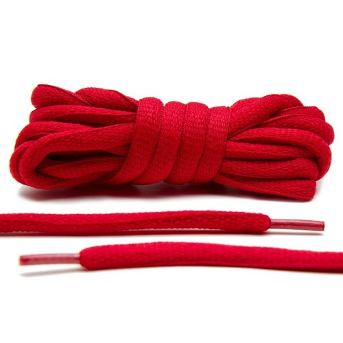RED - OVAL SB LACES [O10]