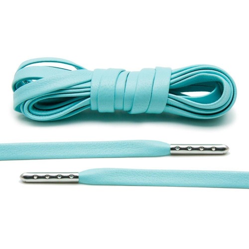 Mint Luxury Leather Laces - Silver Plated [L18]