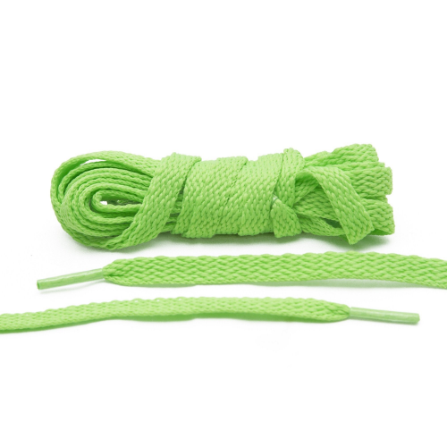 NEON GREEN SHOE LACES [F10]
