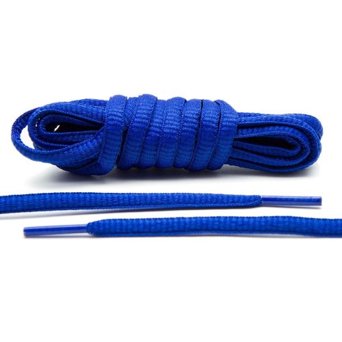 ROYAL BLUE - THIN OVAL LACES [T08]